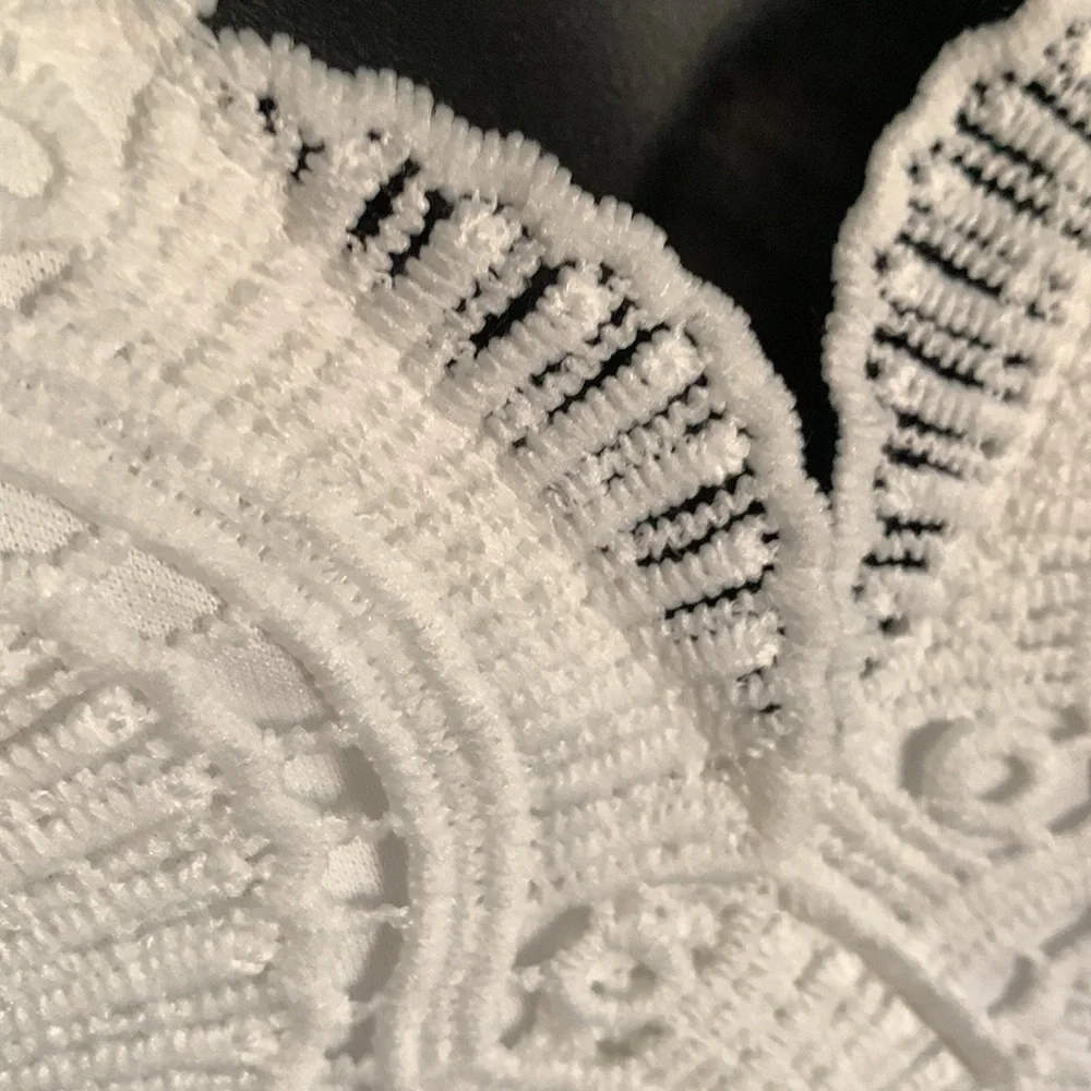 🔵 Lulus White Dress - Picture 9 of 12